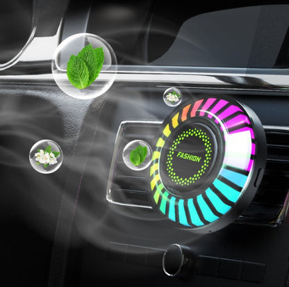 In-car Voice-activated Intelligent Music Rhythm Light