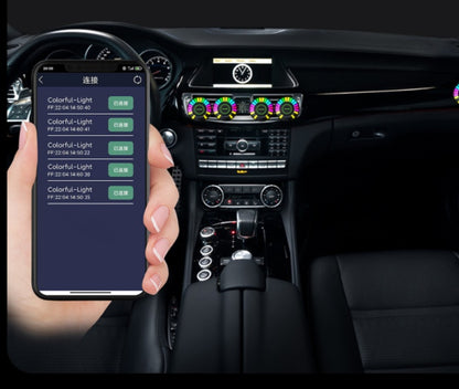 In-car Voice-activated Intelligent Music Rhythm Light